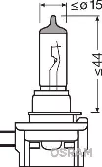 OSRAM Bulb, headlight (64241)