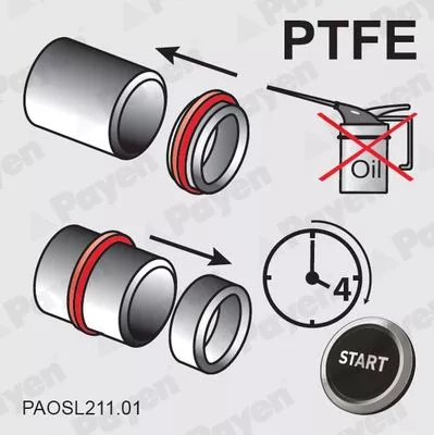PAYEN Shaft Seal, crankshaft (NA5501)