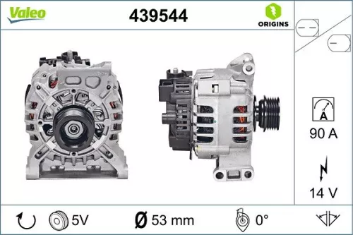 VALEO Alternator (439544)