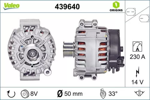VALEO Alternator (439640)