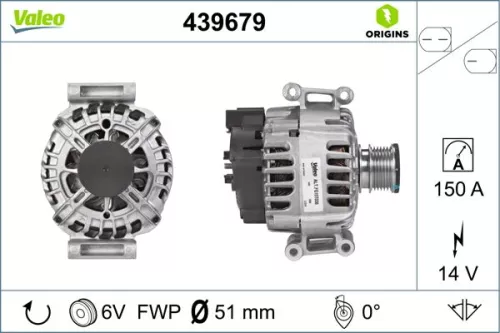 VALEO Alternator (439679)