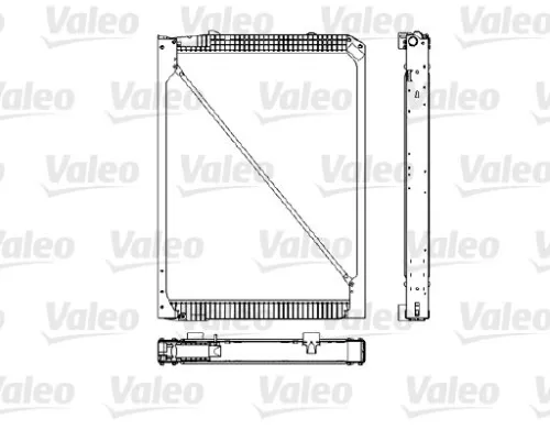VALEO Radiator, engine cooling (733484)