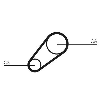 CONTINENTAL CTAM Timing Belt (CT648)