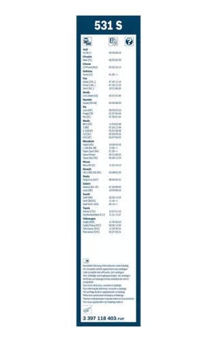 BOSCH Wiper Blade (3397118403)
