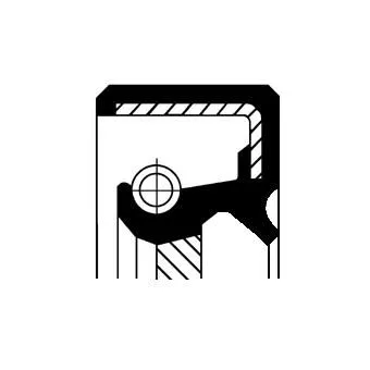 CORTECO Shaft Seal, camshaft (19026763)