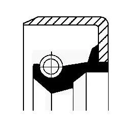 CORTECO Shaft Seal, manual transmission (19015082)