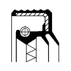 CORTECO Shaft Seal, differential (12016928)