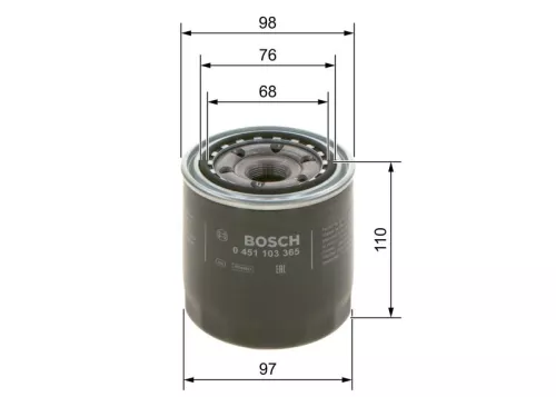 BOSCH Oil Filter (0451103365)