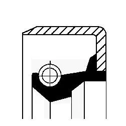 CORTECO Shaft Seal, differential (19015075)