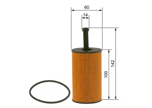 BOSCH Oil Filter (1457429193)