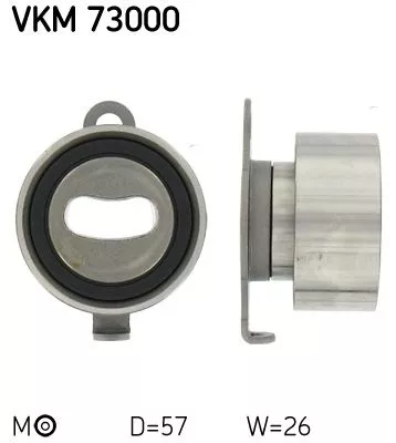 SKF Tensioner Pulley, timing belt (VKM73000)