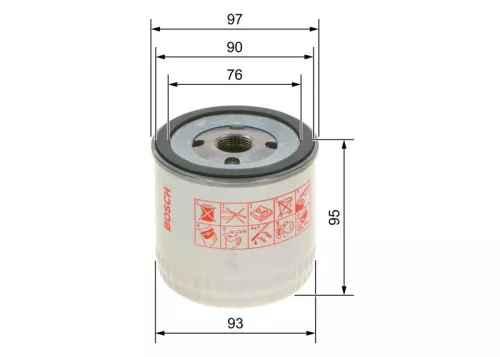 BOSCH Oil Filter (0451103252)