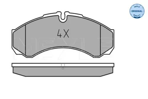 MEYLE Brake Pad Set, disc brake (0252912120)