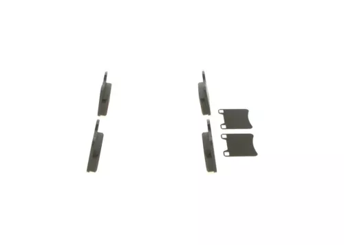 BOSCH Brake Pad Set, disc brake (0986424411)