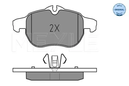 MEYLE Brake Pad Set, disc brake (0252340220)