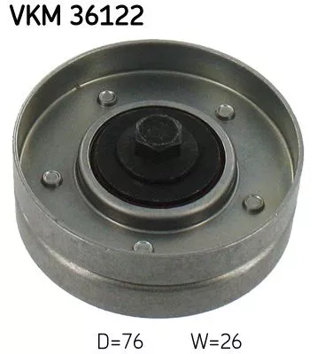 Deflection/Guide Pulley, V-ribbed belt