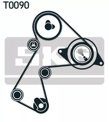 SKF Timing Belt Kit (VKMA06126)