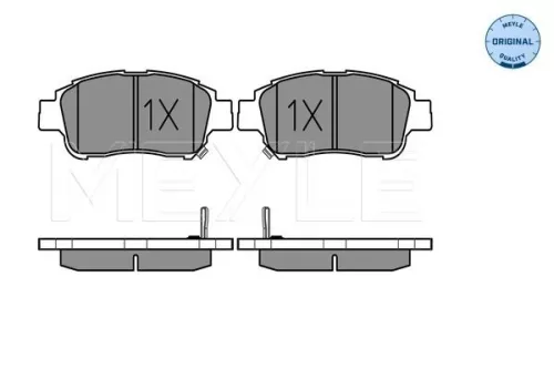MEYLE Brake Pad Set, disc brake (0252334816/W)