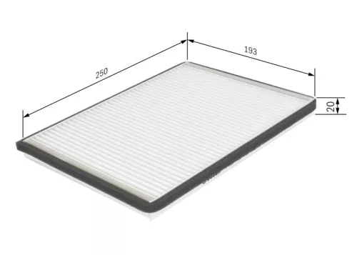 BOSCH Filter, cabin air (1987432058)