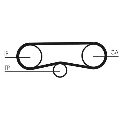 CONTINENTAL CTAM Timing Belt Kit (CT1018K1)