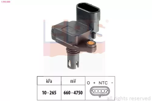 EPS Air Pressure Sensor, altitude adaption (1-993-089)