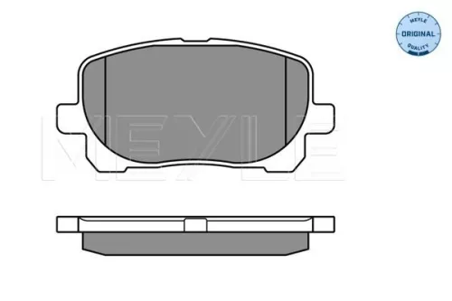 MEYLE Brake Pad Set, disc brake (0252383617)