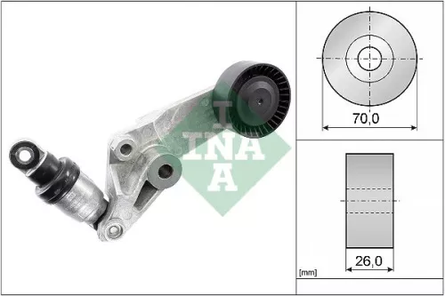 Belt Tensioner, V-ribbed belt