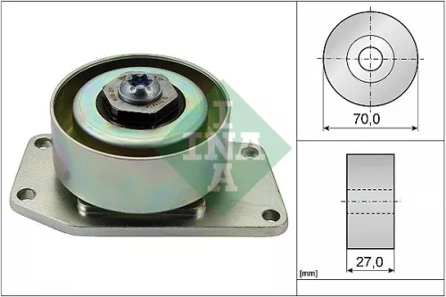 Schaeffler INA Tensioner Pulley, V-ribbed belt (531030610)