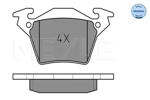 MEYLE Brake Pad Set, disc brake (0252302017)