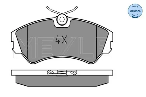 MEYLE Brake Pad Set, disc brake (0252012419)