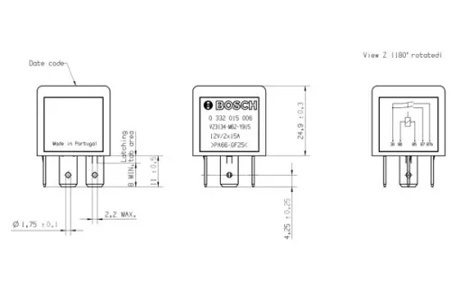 BOSCH Multifunctional Relay (0332015006)