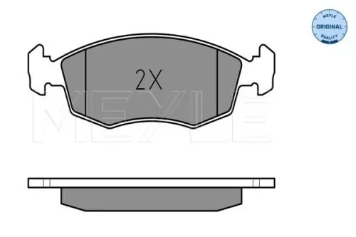 MEYLE Brake Pad Set, disc brake (0252090818)