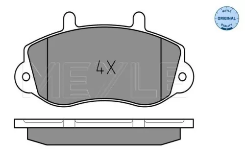 MEYLE Brake Pad Set, disc brake (0252330218)