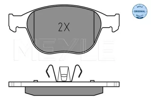 MEYLE Brake Pad Set, disc brake (0252344017)
