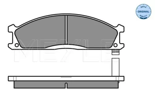 MEYLE Brake Pad Set, disc brake (0252134717)