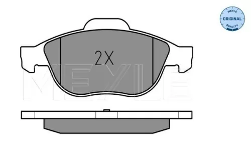 MEYLE Brake Pad Set, disc brake (0252314119/W)