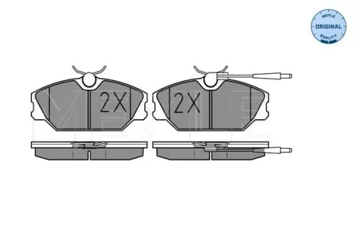 MEYLE Brake Pad Set, disc brake (0252138818/W)