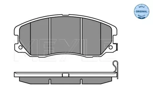 MEYLE Brake Pad Set, disc brake (0252451016/W)