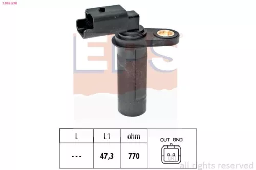EPS Sensor, camshaft position (1-953-538)
