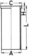 KOLBENSCHMIDT Cylinder Liner (88681190)