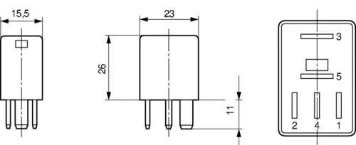 BOSCH Multifunctional Relay (0332207402)