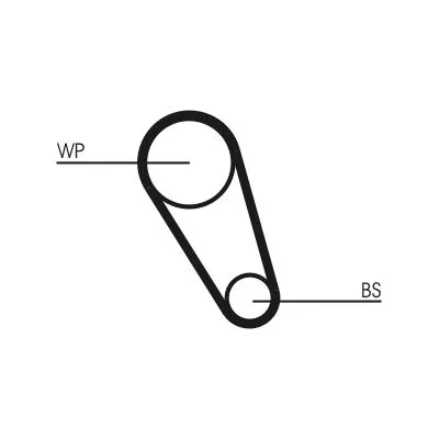 CONTINENTAL CTAM Timing Belt (CT1143)