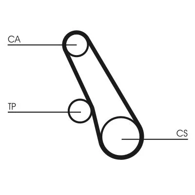 CONTINENTAL CTAM Timing Belt Kit (CT1109K2)