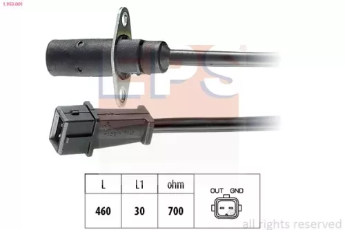 EPS Sensor, crankshaft pulse (1-953-001)