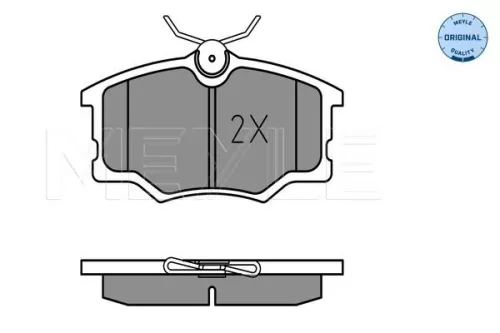 MEYLE Brake Pad Set, disc brake (0252354616)