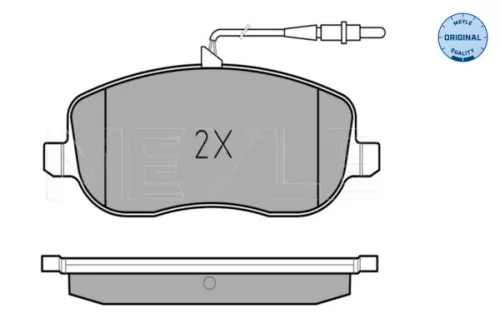 MEYLE Brake Pad Set, disc brake (0252026119/W)