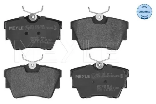 MEYLE Brake Pad Set, disc brake (0252398017)