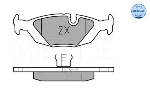MEYLE Brake Pad Set, disc brake (0252108914)