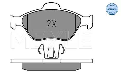 MEYLE Brake Pad Set, disc brake (0252360418)