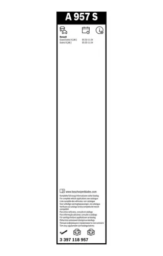 BOSCH Wiper Blade (3397118957)